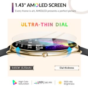 Ультратонкий Amoled смарт-годинник для чоловіків