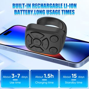 Two Scrolling Rings Remote Control for Phone