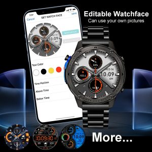 GPS Smartwatch with AMOLED Display
