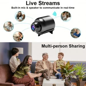 WiFi Security Camera with Night Vision