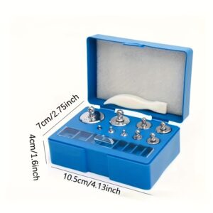 Точний калібрувальний набір ваг з 18 штук Точний калібрувальний набір ваг з 18 штук