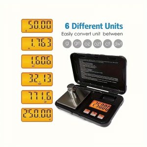 High Precision Digital Pocket Scale, LCD Display High Precision Digital Pocket Scale, LCD Display