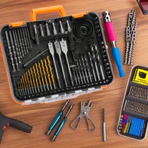 Набір багатофункціональних свердел 100 шт. Набір багатофункціональних свердел 100 шт.