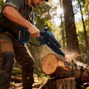 Tool Wireless Mini Chainsaw with 6-inch Blade